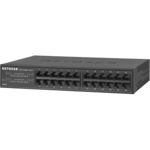 NETGEAR GS324 Unmanaged Gigabit Ethernet (10/100/1000) Zwart