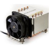 Intertech - Dynatron A-24 - Processorkoeler - Zwart - Aluminium