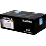 Lexmark X560 10K gele printcartridge