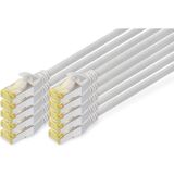 Ethernetkabel - Cat 6a - 1 Meter - LSZH Buitenmantel - 10 Gbit/s