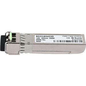 BlueOptics Lenovo 00NU536 Compatibel SFP+ BO35J856S3D, Zendontvangers, Zilver