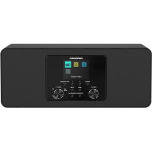 Grundig - DTR 5100 2.0 DAB+ WEB B - Radio - Zwart - Bluetooth - WiFi