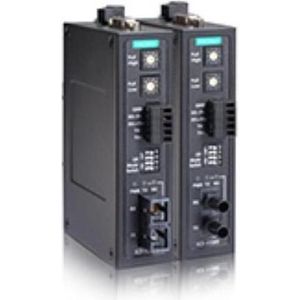 Moxa ICF-1150I-S-ST - Industriële RS-232422485 naar singlemode glasvezelomvormer, ST-connector, Data converter