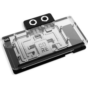 Alphacool WAK Core RX 9070 XT Steel Legend mit Backplate, GPU waterkoelers