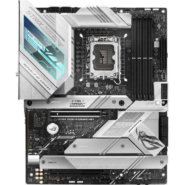 ASUS ROG STRIX B650E-I GAMING WIFI Scheda Madre Gaming Mini-ITX, AMD B650,  AM5, DDR5, PCI 5.0, WiFi 6E (802.11ax), Intel 2.5Gb Ethernet, ROG SupremeFX  7.1, 2xM.2, 2xSATA 6GB/s, Aura Sync RGB 