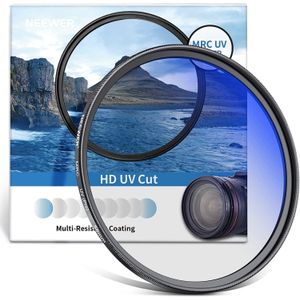 Neewer MRC HD 58 mm UV-filter 10100214 (58 mm, UV-filter), Lensfilter