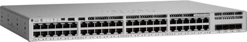 Cisco - Catalyst 9200L - Netwerkschakelaar - Grijs - 48 Poorten POE+