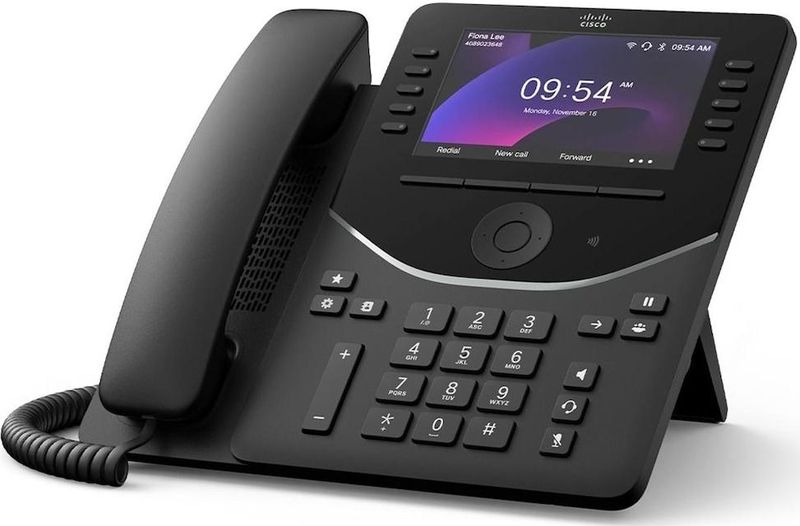 Cisco Bureautelefoon 9861 - VoIP telefoon - m, Telefoon, Zwart