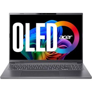Acer Aspire 16 AI (16", 1000 GB, 32 GB, DE, AMD Ryzen AI 7 350), Notebook, Grijs
