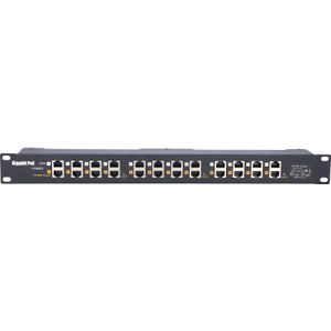 Extralink POE INJECTOR 12 PORT GIGABIT - - 12-poorts Gigabit Ethernet (802.3af (PoE), 48 W), PoE-injector