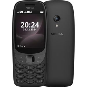 Nokia 6310 Dual SIM 2024 Zwart (2.80", 3G), Sleutel mobiele telefoon, Zwart