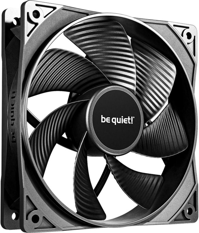 be quiet! - Pure Wings 3 - Ventilator - Zwart - 120 mm - 3-Pack