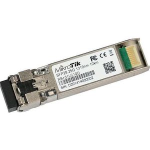BlueOptics MikroTik XS+31LC10D compatibel SFP28 BO27Q13610D, Zendontvangers, Zilver