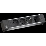 Bachmann - Power Frame - Stekkerdoos - 3x Schuko 1x CM - 0.20 m