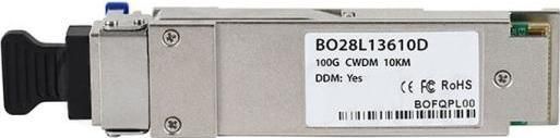 BlueOptics - QSFP28 Compatibel - Zilver - 100GBASE-LR4