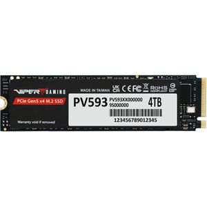 Patriot - VIPER PV593 - M.2 2280 PCIe Gen5 x4 SSD - 4TB