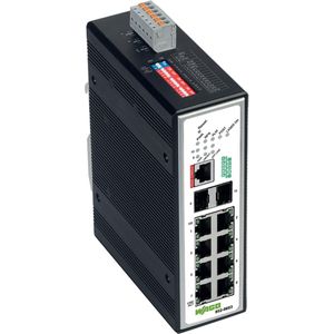 Wago 852-603 Industriële beheerde schakelaar 8 (8 ports), Netwerkschakelaar