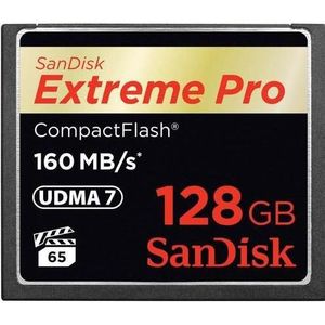 SANDISK Extreme Pro CF 128GB 160MB/s SDCFXPS-128G-X46 (128 GB, CF), Geheugenkaart