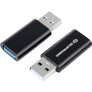 No Name - Supreme USB Data Blocker Pro - USB 2.0-adapter - Zwart - Gegevensblokker voor Veiligheid