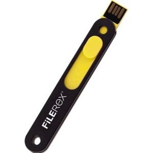 Filerex 230102 (16 GB), USB-stick, Geel, Zwart