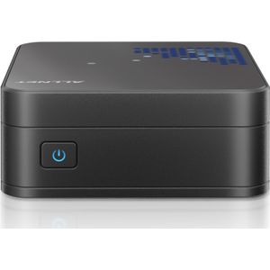 Allnet Mini PC Tiny-N100 Windows 11 Pro 12GB Ram 512GB SSD Wifi 6 3x USB 3 (ALL-Tiny-N100) (512 GB, 12 GB, Intel N100, Intel UHD Graphics), PC, Zwart