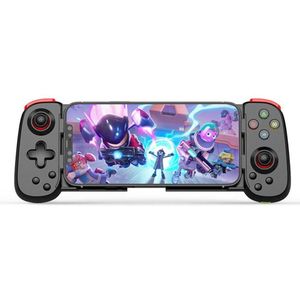 Techsuit - Wireless Controller (D6 DP) - for Phones, Bluetooth, 400mAh - Black, Controller, Zwart