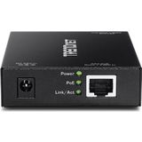 TRENDnet - TPE-E100 - Gigabit PoE+ Extender - Zwart - Totale afstand van maximaal 200 m