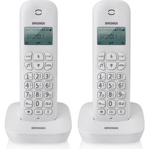 Brondi Gala Twin, Telefoon, Wit