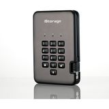 iStorage diskAshur Pro2 SSD - Externe Harde Schijf - 2 TB - Zwart