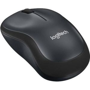 Logitech MUIS USB OPTISCH WRL M220/SILENT B/G 910-004878 (Draadloze), Muis, Zwart