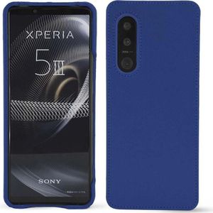 Noreve Lederen omslag (Xperia 5 III), Smartphonehoes, Blauw