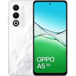 OPPO A5 5G - Smartphone - Wit - 128 GB - Hybride Dubbele SIM - 6.67 inch