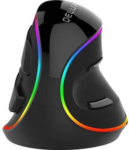 Delux M618 RGB Muis Rechtshandig Optisch 4000 DPI