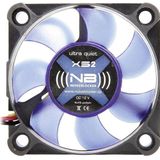 NoiseBlocker BlackSilent XS2 PC-ventilator - Zwart - 50x50x10 mm
