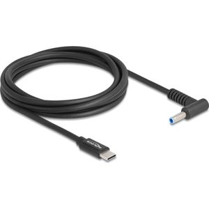 Delock Laadkabel USB-C naar HP 4,5 x 3,0 mm stekker 1,5 m (1.50 m), Stroomkabel