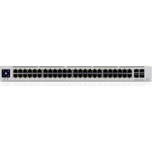Ubiquiti UniFi-schakelaar Pro-48 PoE (48 ports), Netwerkschakelaar, Grijs