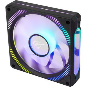 Havit - Cooler Fan (F2096) - for PC, 1800RPM, 30dB, 12V, 3W - Black, PC ventilator, Zwart