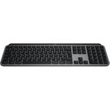 Logitech MX Keys for Mac toetsenbord Kantoor RF draadloos + Bluetooth QWERTZ Duits Aluminium, Wit
