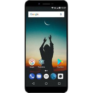 Konrow Sky - Android 7.0 - 4G - 5,5-inch scherm - Dual Sim - 16 GB, 2 GB RAM - Zwart (16 GB, Zwart, 5.50", Dubbele SIM, 4G), Smartphone, Zwart
