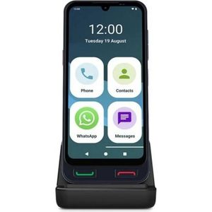 SPC Zeus 2 Pro (128 GB, Black, 6.10", Dubbele SIM, 4G), Smartphone, Zwart