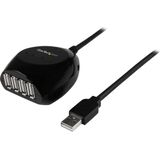 StarTech.com 15 m USB 2.0 actieve kabel met 4-poorts hub