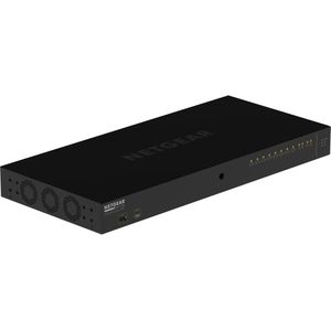 Netgear PoE+ Switch AV Line M4250-10G2XF-PoE+ 12 Port (12 ports), Netwerkschakelaar, Zwart
