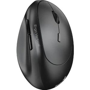 Genius Ergo 8350s Wireless Bluetooth Maus dunkelgrau (Draadloze), Muis, Grijs