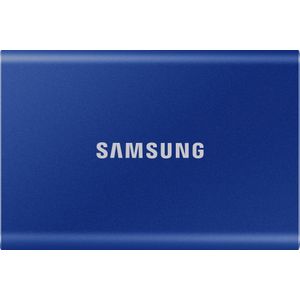 Samsung Draagbare T7 Blauw (1000 GB), Externe SSD, Blauw