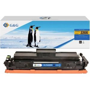G&G, Toner, Toner vervangt HP 220X, W2200X Compatibel Zwart 7500 pagina's NT-PH2200XBK- (BK)
