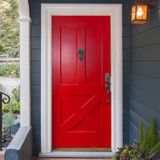 Relaxdays deurklopper antiek - landhuisstijl - gietijzer - 25,5 x 10,5 x 2,5 cm - deurklopring - bruin