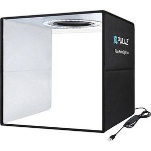 Puluz Draagbare fotostudio (Opnamebox), Accessoires voor studio-apparatuur, Zwart