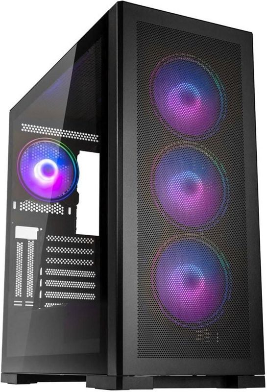 Kolink - Unity Meshbay - PC-behuizing - Zwart - ARGB - Midi-Tower