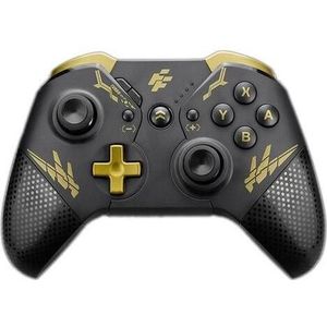 Flashfire Gamepad Swing Pad BTG Black with Gold (Switch, PC), Controller, Goud