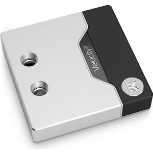 EKWB EK-Quantum Velocity² D-RGB CPU Waterkoeler - Intel 1200, Nikkel + Satijn Titanium, CPU waterkoelers, Zilver